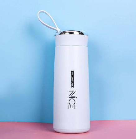 Nice Premium Glass & Plastic Water Bottle